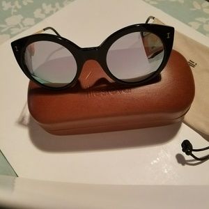 Illesteva Palm Springs mirrored sunglasses
